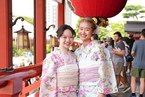 【東京・浅草・着物レンタル】カジュアル着物からアンティーク着物まで品ぞろえの店！女性も男性もカップルもお得に着物レンタル体験！古民家スタイルでゆっくり着物選びから着付けまで♪2名から受付！