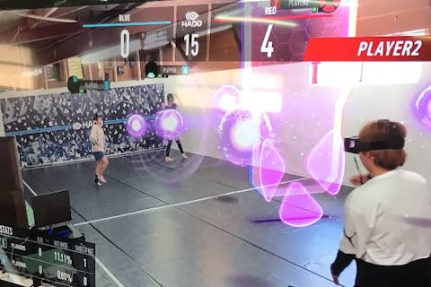 【岐阜・各務原・ARスポーツ】お子様にも大人の方も楽しめる次世代スポーツHADO体験