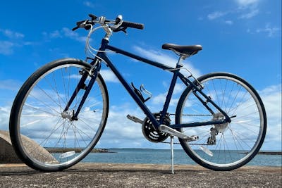 沖縄・西表島・クロスバイク／E-Bikeレンタル】目指せ西表島走破