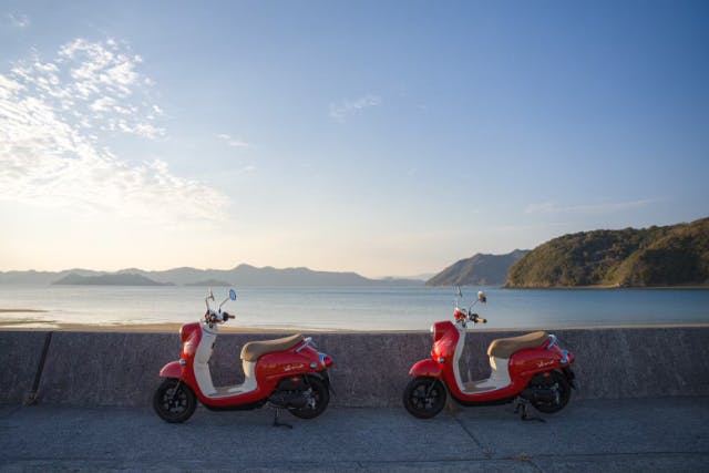 【広島・尾道・向島・レンタルバイク】自転車の聖地・しまなみ海道を原付バイクで巡るプラン！