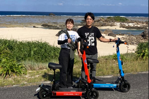 鹿児島県・奄美大島・サイクリング／電動キックボード】レンタルのみ