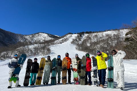 【宮城・仙台・スノーボード】＜スノーボードスクール＞憧れのカービングターンを完全マスター！次のレベルにステップアップ！