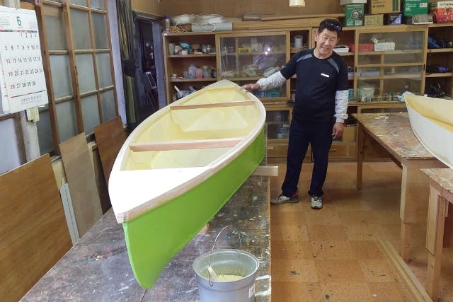 【秋田・能代・木工教室】オリジナルカヌーを創る喜び、きらめく水面に漕ぎ出す喜び、マイカヌーで充実のカヌーライフを！プライウッドカヌー製作技術《3時間マスター講座》