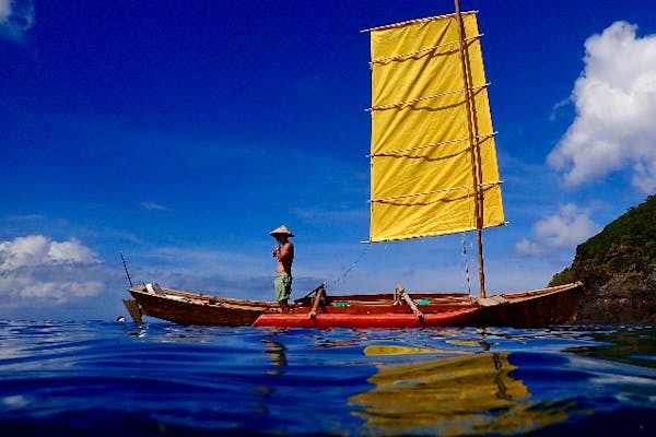 沖縄・座間味島・サバニクルージング】座間味唯一！沖縄伝統木造帆舟
