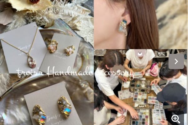 滋賀・近江八幡・アクセサリー作り】60種類以上の天然石から選んで作る