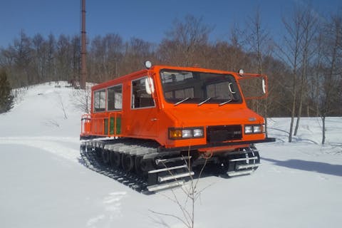 【秋田・由利本荘・エコツアー】厳冬の雄大な自然とアドベン チャーが融合！雪上車ミニツアー