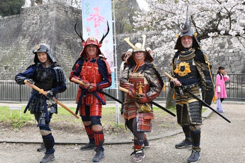 Pilgrimage/Samurai-specific Osaka Castle Guides Private tours in Armor