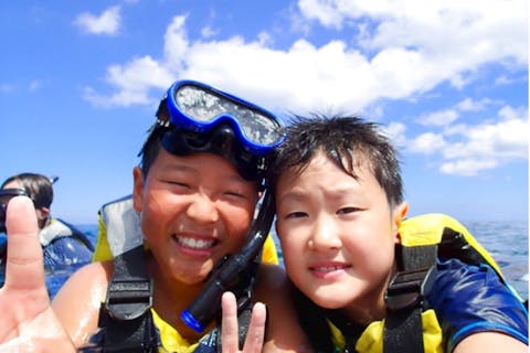 【沖縄・石垣・シュノーケリング】マンタとウミガメシュノーケル+おさかなシュノーケル