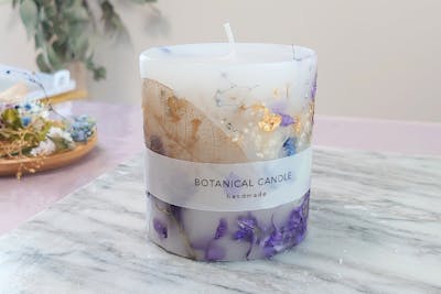 福岡・太宰府・キャンドル作り】ボタニカルアロマキャンドル／太宰府