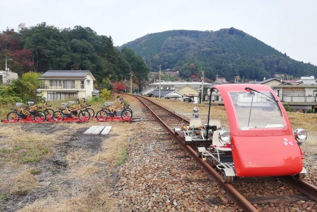 【広島・三次】旧JR三江線廃線跡を走行する、西日本初レールマウンテンバイクさくらサイクル