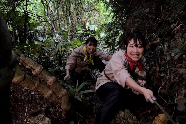 【沖縄・南部・ナイトツアー】何が起こるかわからない。沖縄ジャングルナイトツアー！【レンタルウェア＆シューズ付き】