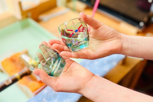 【滋賀・長浜・黒壁スクエア】30分で出来る本格ガラス制作体験！シャープで美しいカットガラスを気軽に楽しめます♪