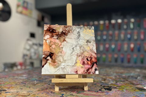 【福岡・博多・手作り雑貨】アンコールインクアートでインテリア作り♪小学生以下のお子様も大歓迎！