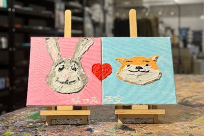 福岡・博多・手作り雑貨】テクスチャーアートでインテリアづくり♪各種