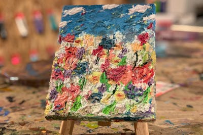 福岡・博多・手作り雑貨】テクスチャーアートでインテリアづくり♪各種