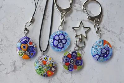 長崎・ガラス細工体験】ミルフィオリアクセサリー体験！千の花ガラスを