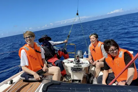 【お1人様特価・沖縄本島南部・糸満・ヨットセーリング】サンセットプラン2時間＜当日電話申込可＞