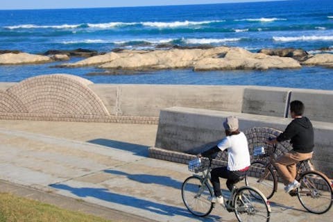 【千葉・南房総・レンタサイクル】《 in 千倉 》電動アシスト付自転車レンタル（最大7時間半）