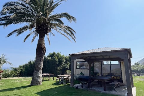 【千葉・南房総・BBQ】《4時間》海の絶景を見ながら食材を持ち込んで日帰りでBBQ！コンテナハウス(休憩所)・プール貸し出しオプション可