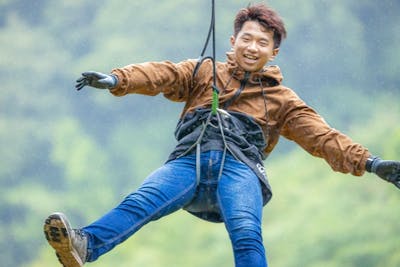 高知・津野町・フォレストアドベンチャー】いいとこどり！ジップ