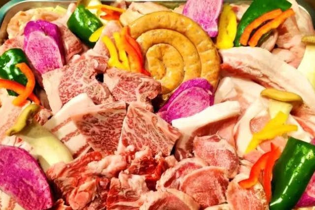 沖縄・本部町・手ぶらBBQ】サンセットを眺めながら贅沢BBQ