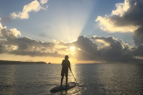 【和歌山・串本・SUP】日の出SUP朝食付プラン・美しい日の出を海の上で！写真無料プレゼント