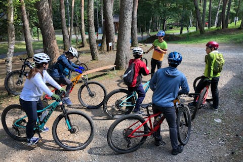 【長野・安曇野・マウンテンバイク体験】ベーシックプラン（75分）初心者歓迎☆グループ歓迎☆レンタルバイクあり！