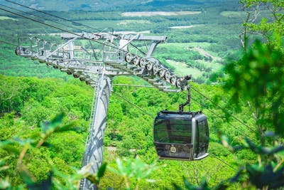 北海道・ニセコ・ゴンドラ】夏はHANAZONO第1リフト側のサマーゴンドラ