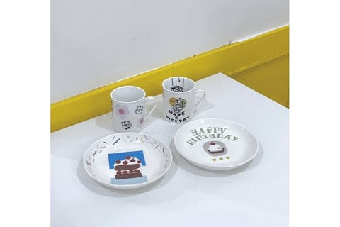 東京・新大久保・食器作り】西武新宿駅徒歩1分！20種の転写紙から自由