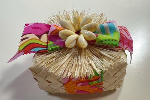 【神奈川・川崎・手作り雑貨】武蔵中原駅徒歩約3分！ハワイアンラウハラ小箱作り