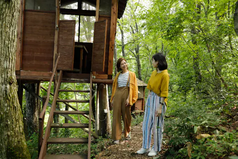 【兵庫・但馬・BBQ・家族】ツリーハウスレストランde　BBQファミリーセット（4～5人前）コース