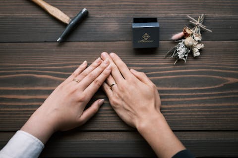 【広島・中区・手作り指輪】ゴールド・プラチナリング製作コース。一生の記念になるリングを作ろう！結婚指輪（1個）