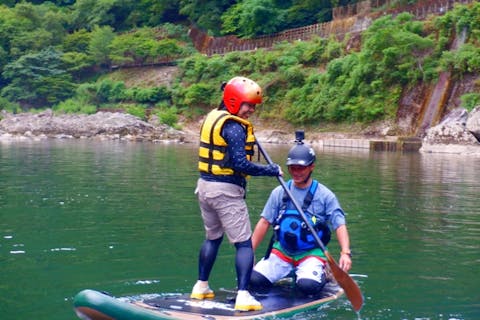 【三重・大台町・SUP】＜奥伊勢＞宮川でリバーSUPを楽しもう！