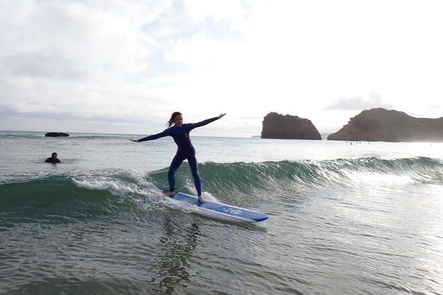 【鹿児島・種子島・サーフィン体験】初めての方も・5歳以上のお子さまも参加OK！種子島の美しい海でサーフィン体験