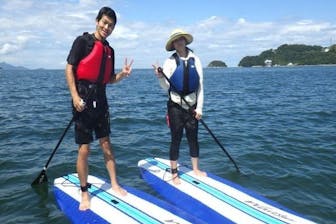 香川・さぬき・SUP】津田の松原でSUP体験1時間＆レンタル2時間「初心者