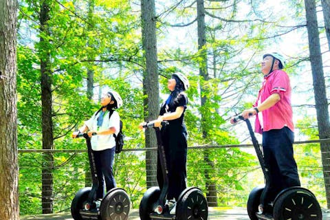 【北海道・札幌・セグウェイ】北海道の国営公園でセグウェイツアー！広大な大自然が広がる滝野すずらん丘陵公園を巡る五感で感じるアクティビティ！
