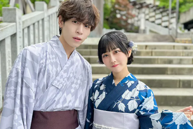 【横浜・浴衣レンタル】ヘアセット付き！花火大会や夏祭りにも！浴衣一式レンタル＆着付けプラン！