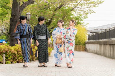横浜・浴衣レンタル】ヘアセット付き！花火大会や夏祭りにも