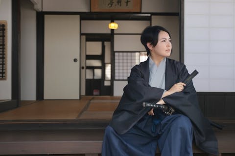 【山口・山口市・コスプレ体験】＜維新deコスプレ＞幕末志士30分体験～手ぶらで来館可能！着物風衣装で写真撮影やお散歩に～