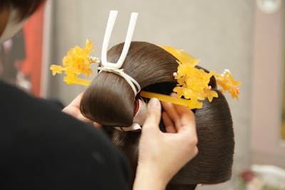 東京・品川・花嫁かつら体験会】 文金高島田かつら（全かつら