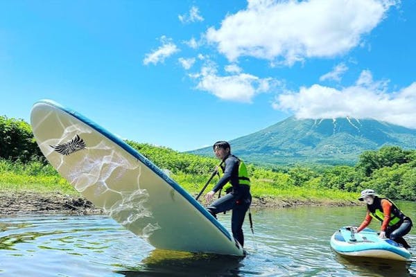 北海道・ニセコ・SUP】SUPで行く羊蹄山丸見え秘境クルージング