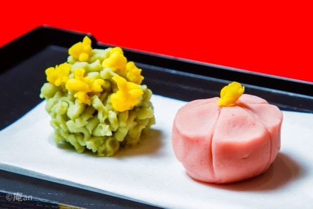【大阪・肥後橋・和菓子教室】日本の伝統菓子にチャレンジ！練り切り和菓子作り（2個）