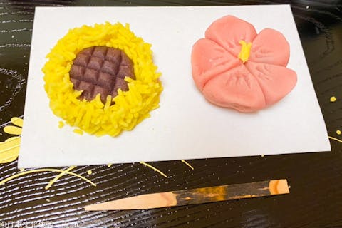 【大阪・肥後橋・茶道教室】自分で作る和の体験！お抹茶と練り切り和菓子2点体験コース