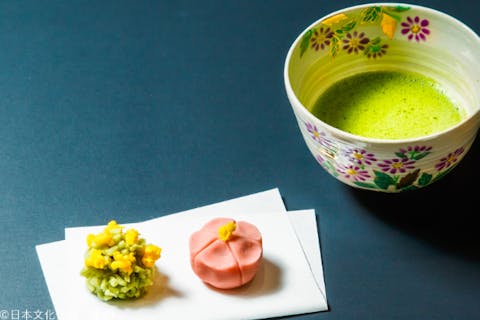 【大阪・肥後橋・茶道教室】自分で作る和の体験！お抹茶と練り切り和菓子2点体験コース