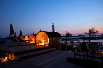 山口・平生・日帰り温泉】セルフロウリュとオーシャンビューを満喫