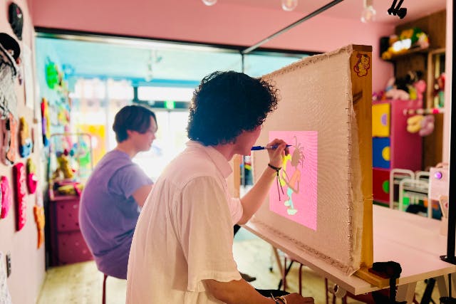 【大阪・阿倍野・オリジナルラグ作り】30センチ×30センチ　タフティング満喫！自分だけのオリジナルデザインのラグを作れちゃう！駅チカでアクセスも抜群！