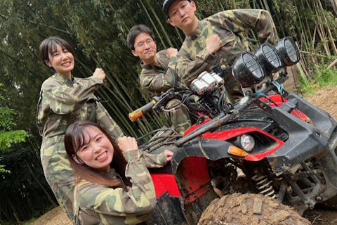 【千葉・バギー/50分プラン】森の中で四輪バギー体験！50分間の爽快ドライブ！非日常の冒険を楽しもう！