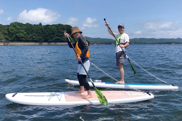 水浴 三重・リアス海岸・SUP体験】国立公園内の離島で水上散歩！初心者歓迎