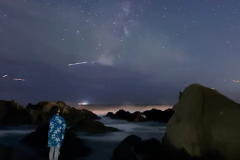 【星空ガイド＋撮影プラン】星降る南房総～波の音と天の川～館山南房総市内送迎付き