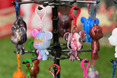 ちびクマ キーホルダー】【武雄市×ベアアート】佐賀県でベアアートが